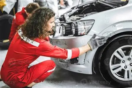 Accident repair — front-end assessment